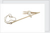 Anchor model - wooden killick by unknown