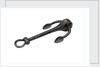 Stockless anchor by unknown
