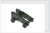 Gun carriage model by unknown