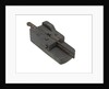 Ordnance model; Gun carriage model by unknown
