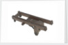 Ordnance model; Gun carriage model by unknown