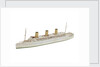 Waterline model; Rigged model; Miniature model by Bassett-Lowke Ltd
