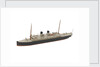 Waterline model; Miniature model by Bassett-Lowke Ltd