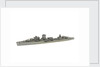 Waterline model; Miniature model by Wikino