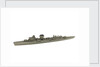 Waterline model; Miniature model by unknown