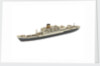 Waterline model; Miniature model by Wikino
