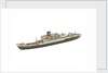 Waterline model; Miniature model by Wikino