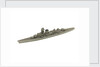 Waterline model; Miniature model by unknown
