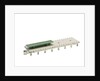 Waterline model; Miniature model by Tri-ang