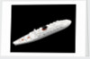 Waterline model; Miniature model by Tri-ang