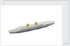 Waterline model; Miniature model by Tri-ang