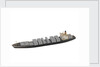 Waterline model; Miniature model by Reginald Carpenter