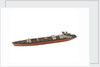 Waterline model; Miniature model by Reginald Carpenter