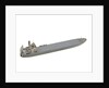 Waterline model; Miniature model by Reginald Carpenter