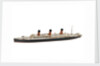Waterline model; Miniature model by Reginald Carpenter