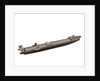 Waterline model; Miniature model by Reginald Carpenter