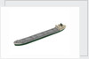 Waterline model; Miniature model by Reginald Carpenter