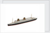 Waterline model; Miniature model by Bassett-Lowke Ltd