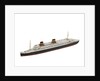 Waterline model; Miniature model by Bassett-Lowke Ltd
