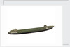 Waterline model; Miniature model by Reginald Carpenter