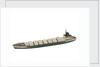 Waterline model; Miniature model by Reginald Carpenter