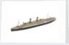 Waterline model; Miniature model by Reginald Carpenter