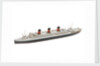 Waterline model; Miniature model by Reginald Carpenter