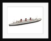 Waterline model; Miniature model by Reginald Carpenter