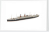 Waterline model; Miniature model by Reginald Carpenter