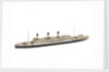 Waterline model; Miniature model by Reginald Carpenter