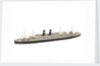 Waterline model; Miniature model by Reginald Carpenter