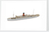 Waterline model; Miniature model by Reginald Carpenter