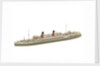 Waterline model; Miniature model by Reginald Carpenter