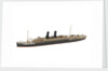 Waterline model; Miniature model by Reginald Carpenter