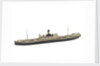 Waterline model; Miniature model by Reginald Carpenter
