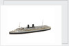 Waterline model; Miniature model by Reginald Carpenter