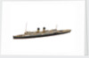 Waterline model; Miniature model by Reginald Carpenter