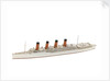 Waterline model; Miniature model by Reginald Carpenter
