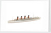 Waterline model; Miniature model by Reginald Carpenter