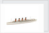Waterline model; Miniature model by Reginald Carpenter
