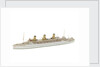 Waterline model; Miniature model by Reginald Carpenter