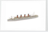 Waterline model; Miniature model by Reginald Carpenter