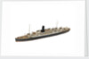 Waterline model; Miniature model by Reginald Carpenter