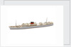 Passenger/cargo vessel by Reginald Carpenter