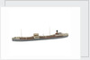 Cargo vessel; Oil tanker by Reginald Carpenter