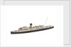 Passenger/cargo vessel by Reginald Carpenter