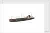 Waterline model; Miniature model by Reginald Carpenter