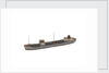 Waterline model; Miniature model by Reginald Carpenter
