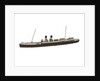Waterline model; Miniature model by Reginald Carpenter