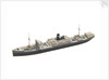 Waterline model; Miniature model by Reginald Carpenter